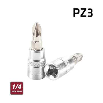 Fixman 1/4' Drive Bit Socket Pz3 Pozi Screwdriver Bit - image 01