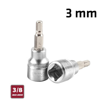 Fixman 3/8' Drive Bit Socket 3mm Hex Allen H3 - image 01