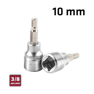 Fixman 3/8' Drive Bit Socket 10mm Hex Allen H10 - image 01