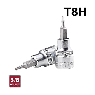 Fixman 3/8' Drive Bit Socket T8H Torx Security - image 01