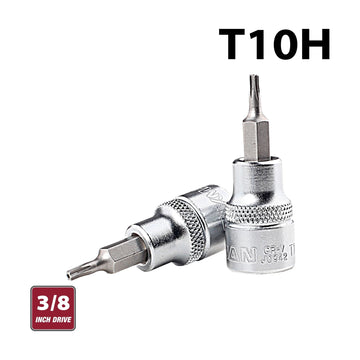 Fixman 3/8' Drive Bit Socket T10H Torx Security - image 01