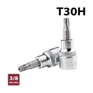 Fixman 3/8' Drive Bit Socket T30H Torx Security - image 01