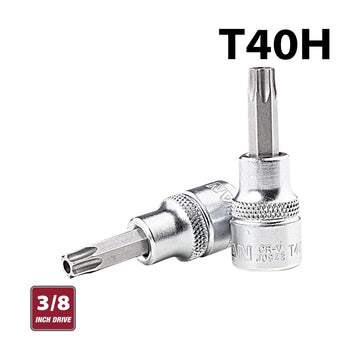 Fixman 3/8' Drive Bit Socket T40H Torx Security - image 01