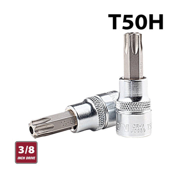 Fixman 3/8' Drive Bit Socket T50H Torx Security - image 01