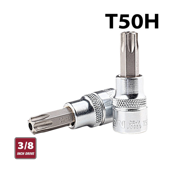 Fixman 3/8' Drive Bit Socket T50H Torx Security - image 01