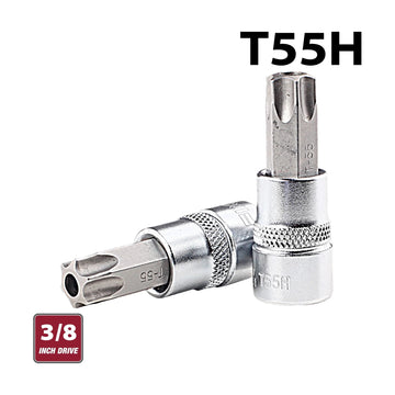 Fixman 3/8' Drive Bit Socket T55H Torx Security - image 01
