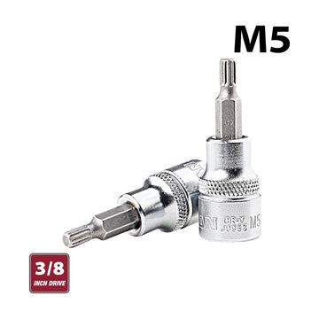 Fixman 3/8' Drive Bit Spline Socket M5 - image 01