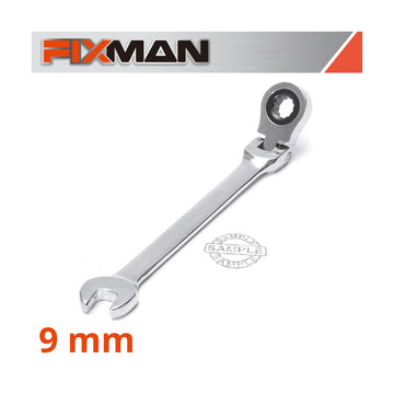 Fixman Flexible Ratchet Combination Wrench 9mm - image 01