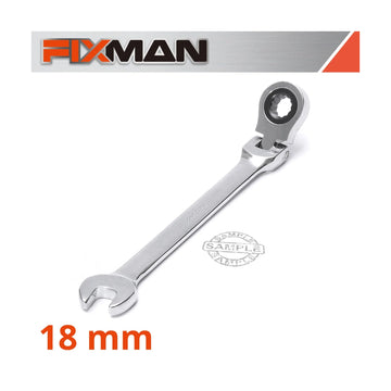 Fixman Flexible Ratchet Combination Wrench 18mm - image 01