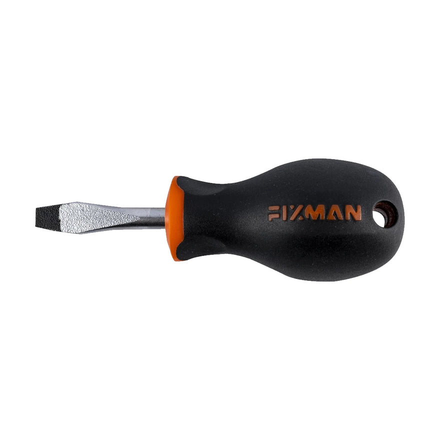 Fixman S/Driver Slotted 6.5X1.2X38mm CRV With Ergonomic Handle - image 01