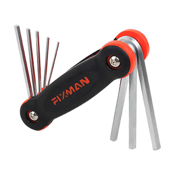 Fixman Hex Key Wrench Set 9Pce (H5/64-H3/32-H1/8-H9/64-H5/32-H3/16-H7/ - image 01