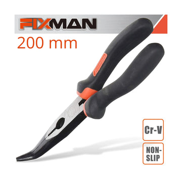 Fixman Industrial Bent Nose Pliers 8'/200mm - image 01