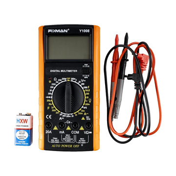 Fixman Multimeter DC/AC 200Mv,2V,20V,200V,1000V 9V Bat - image 01