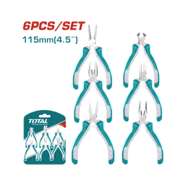 Total 6 Pcs Mini Pliers Set THT1K0511