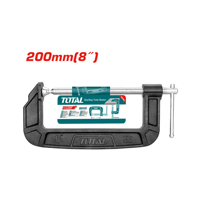 Image of Total Power Tool Total G Clamp 8 Inch THT13186
