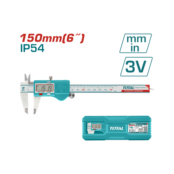 Total Digital Caliper 0-150mm TMT321506