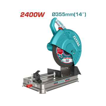 Total Cut Off Saw 220-240V Input 2400W Blade 355mmx25.4mm- 2 Pack TS9243558