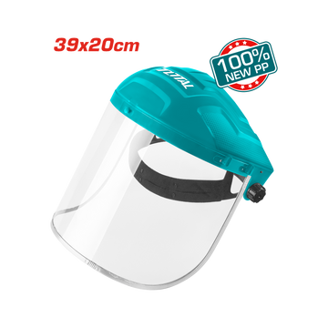 Image of Total Power Tool Total Face Shield With Impact Resistance Visor TSP631