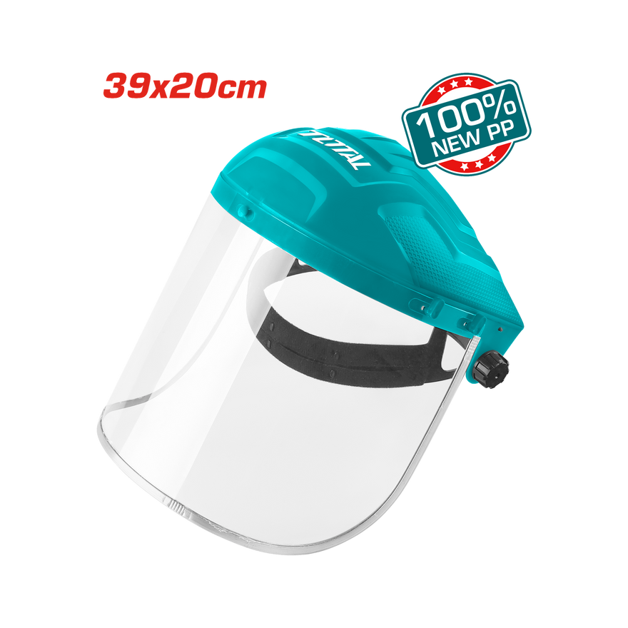 Image of Total Power Tool Total Face Shield With Impact Resistance Visor TSP631