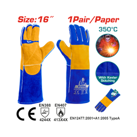 Total Gloves Welding Leather TSP15216