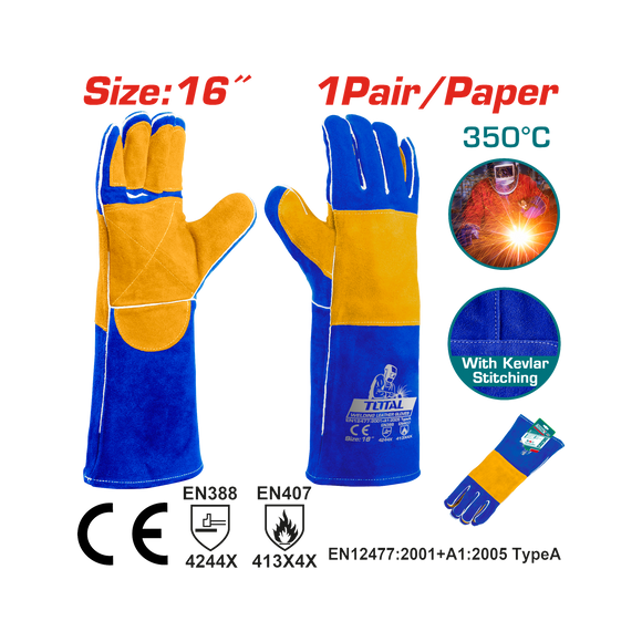 Total Gloves Welding Leather TSP15216
