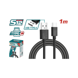Total Cable USB Type-A to Type-C 1m TIUCC01