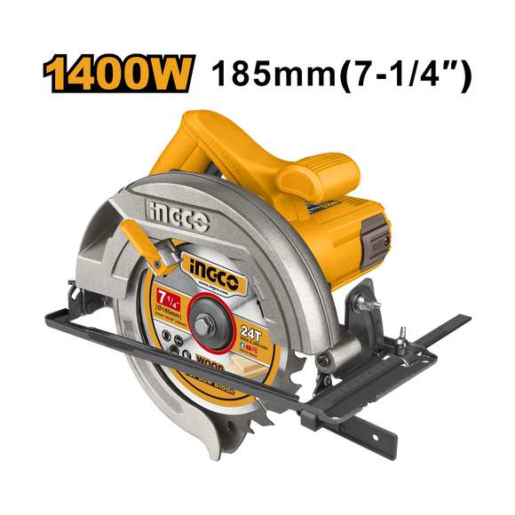 Ingco Circular Saw 185mm 1400W  CS18538