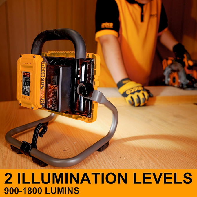Ingco 20V Lithium-Ion Portable Lamp CWLI2025