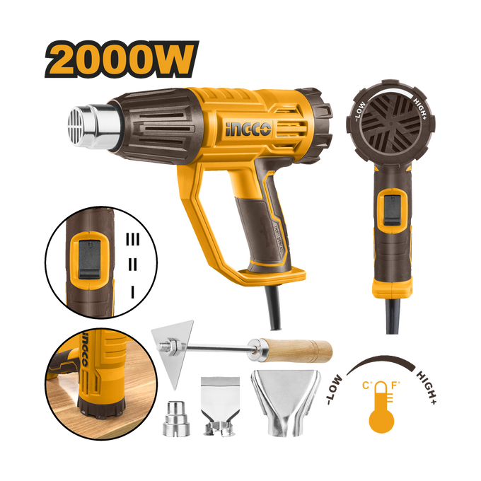 Ingco Heat Gun 2000W HG200047