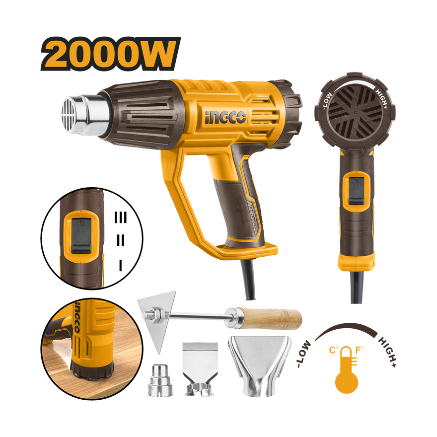 Ingco Heat Gun 2000W HG200047