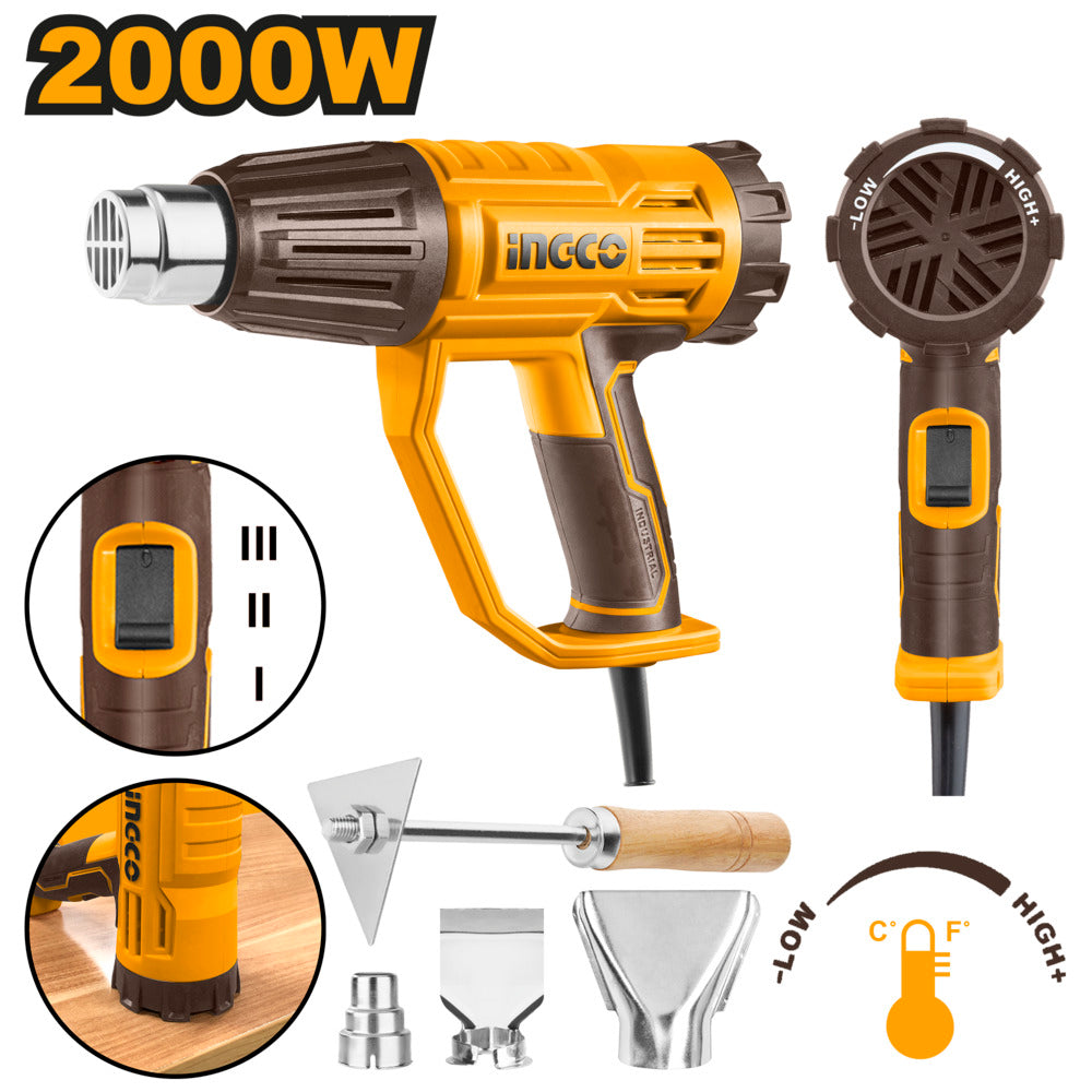 Ingco heat gun 2000w hg200047