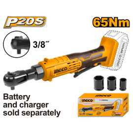 Ingco 20V Lithium-Ion Cordless Drive Ratchet – 3/8? CDRLI2060151