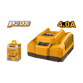 Ingco 20V Super Fast Intelligent Charger 4A FCLI20411