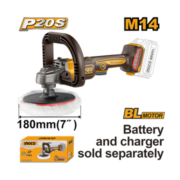 Ingco 20V Lithium-Ion Polisher APLI2018
