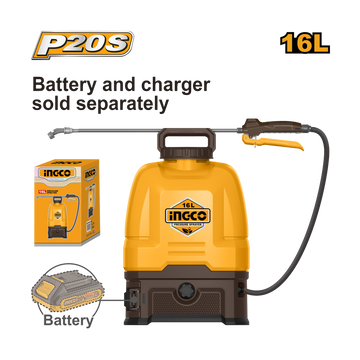 Ingco 20V Lithium-Ion Garden Pressure Sprayer CSPLI2016
