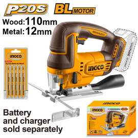 Ingco 20V Ps+ C/L Jigsaw 5P Blade