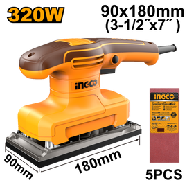 Ingco 320W Finishing Sander FS3216