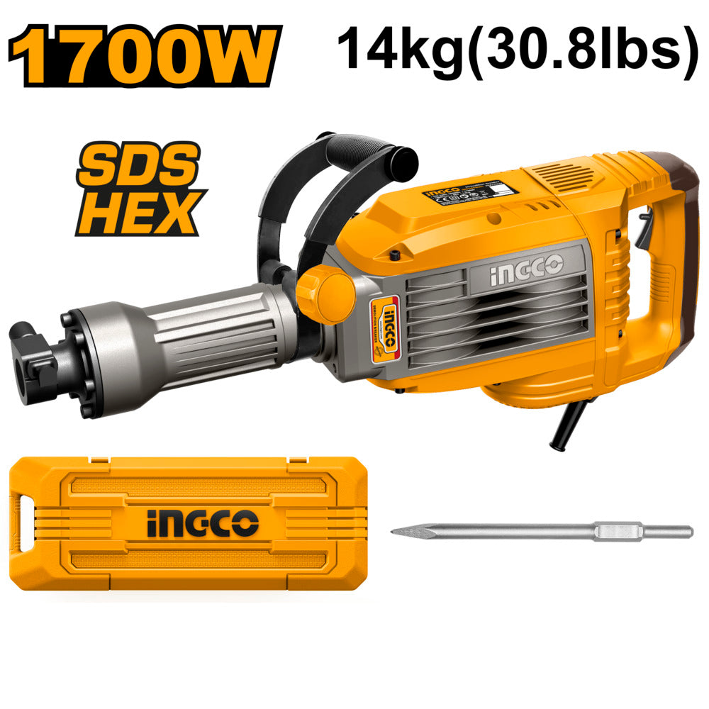 Ingco demolition breaker 1700w pdb170068
