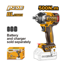 Ingco 20V Lithium-Ion Impact Wrench CIWLI20501