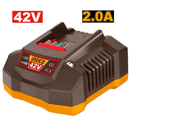 Ingco Cordless 42V Lithium-Ion 2.0ah Battery Charger FCLI42021