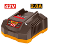 Ingco Cordless 42V Lithium-Ion 2.0ah Battery Charger FCLI42021-1