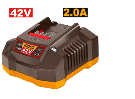 Ingco Cordless 42V Lithium-Ion 2.0ah Battery Charger FCLI42021