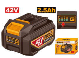 Ingco Cordless 42V Lithium-Ion 2.5ah Battery FBLI42251