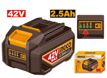 Ingco Cordless 42V Lithium-Ion 2.5ah Battery FBLI42251