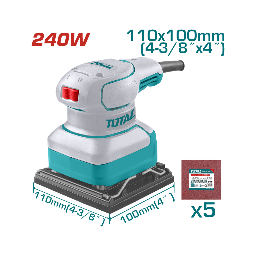Total Palm Sander 240W TF2241108