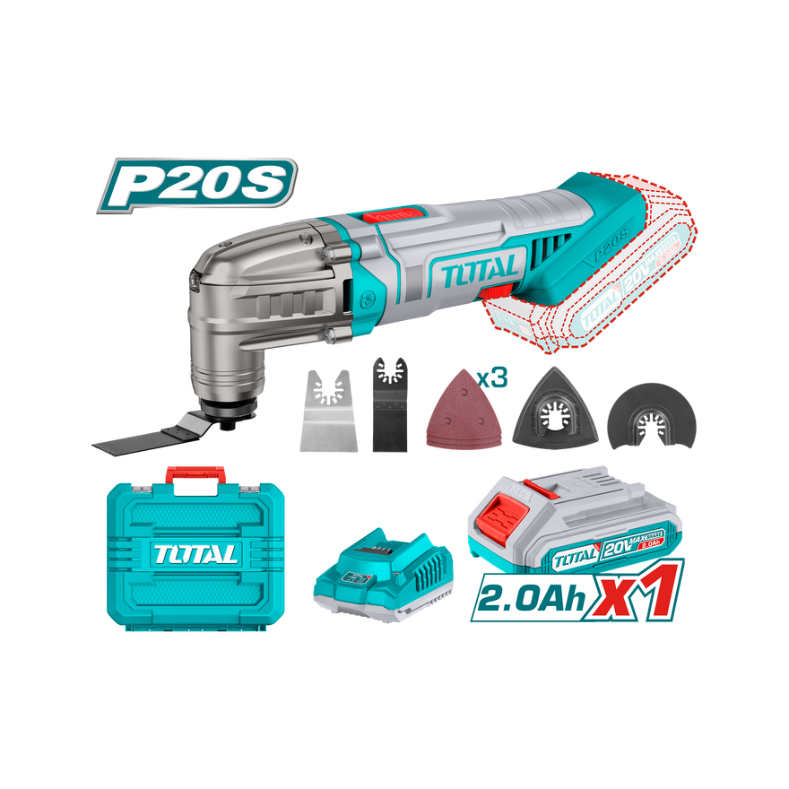 Total Cordless Multi-Tool 20V TMLI20228