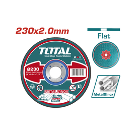 Total Abrasive Metal Cutting Disc 230 x 2.0mm INOX TAC2202301