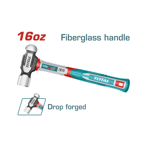 Total Ball Pein Hammer 16oz THBPH61016
