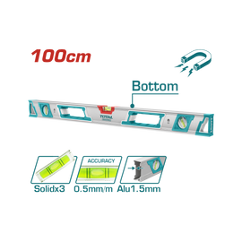Image of Total Power Tool Total Level 100cm Spirit Level TMT210028M