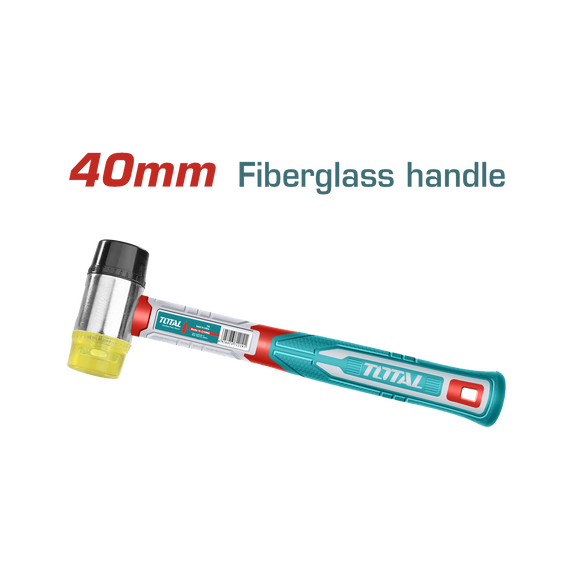 Total Rubber and Plastic Hammer 40mm THRUH6940